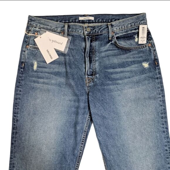 NWT GRLFRND Helena High Waist Straight Jeans 32 - Picture 3 of 9